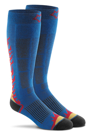 Fox River Adult Burn-Out Lightweight Over-the-Calf Sock