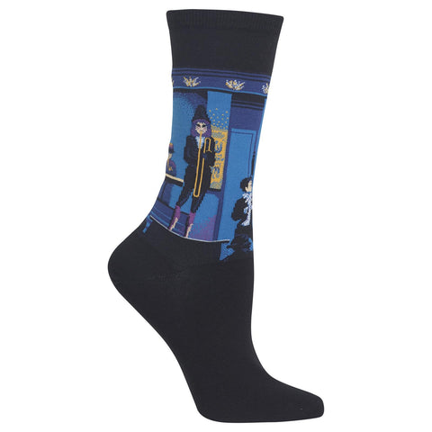 Hot Sox Womens Seurats Circus Sideshow Crew Socks