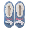 K. Bell Womens Bearly Awake Slippers