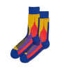 Hot Sox Mens New York Crew Socks