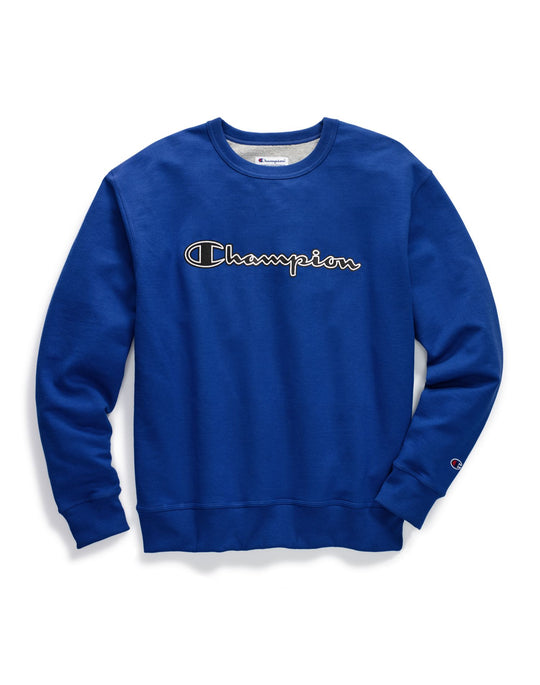 Champion Mens Powerblend Fleece Crew