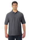 Jerzees Mens Easy Care Welt Knit Collar Short Sleeve Pique Polo Shirt