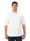 Jerzees Mens Easy Care Welt Knit Collar Short Sleeve Pique Polo Shirt