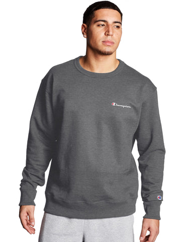 Champion Mens Powerblend Fleece Crew
