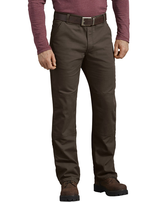 Dickies Mens FLEX Regular Fit Duck Double Knee Pants