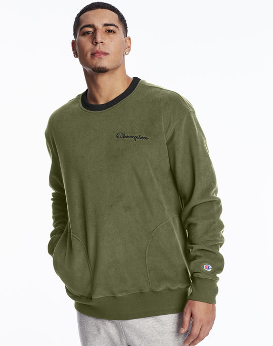 Champion Mens Urban Polar Fleece Crew