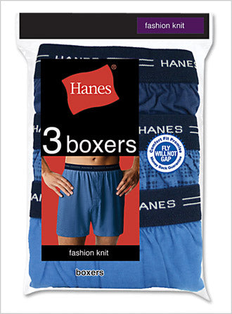 Hanes Printed Knit Boxer