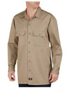 Dickies Mens Heavyweight Cotton Long Sleeve Shirt