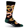 K. Bell Mens Snakes Crew Socks