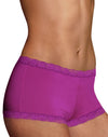 Maidenform Women`s Microfiber and Lace Boyshort