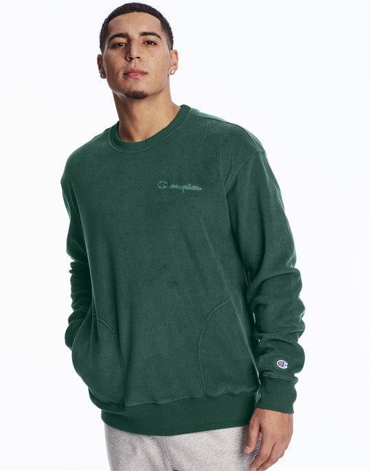 Champion Mens Urban Polar Fleece Crew