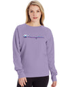 Champion Womens Powerblend Fleece Boyfriend Crew