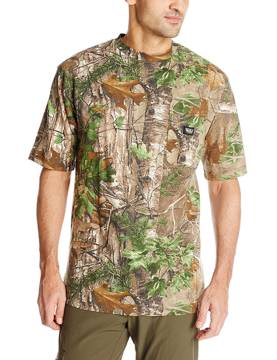 Walls Mens Hunting Short Sleeve Pocket T-Shirt