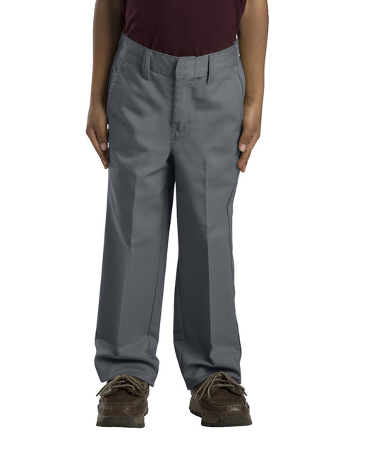 Dickies Boys Classic Fit Straight Leg Flat Front Pants, Sizes 4-7