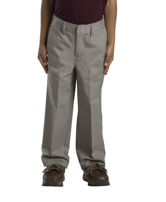 Dickies Boys Classic Fit Straight Leg Flat Front Pants, Sizes 4-7