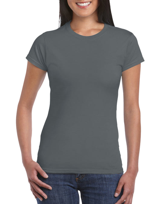 Gildan Ladies Softstyle  T-Shirt, XL, White