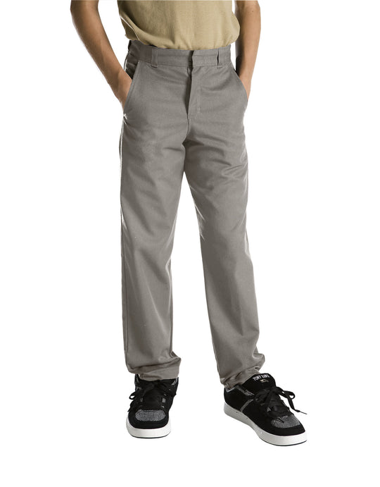 Dickies Boys Classic Fit Straight Leg Flat Front Pants, Sizes 8-20