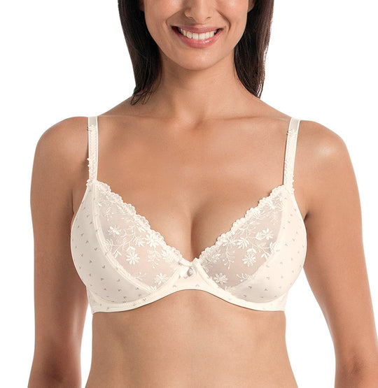 Rosa Faia Women`s Louisa Plunge Underwired Bra