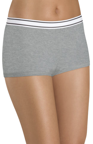 Hanes Women's Cotton Boy Brief