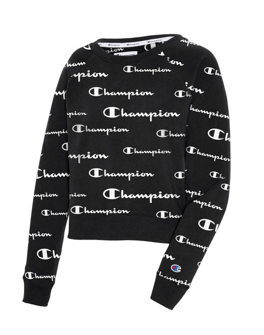 Champion Womens Campus French Terry Crew