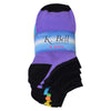 K. Bell Womens Tipped Assorted 6 Pair Pack No Show Socks