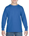 Gildan Youth Heavy Cotton Long Sleeve T-Shirt, M, White