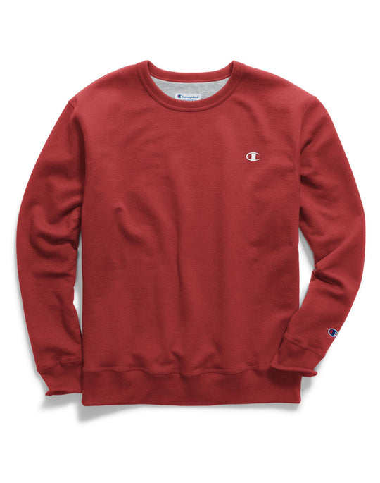 Champion Men`s Powerblend Fleece Pullover Crew