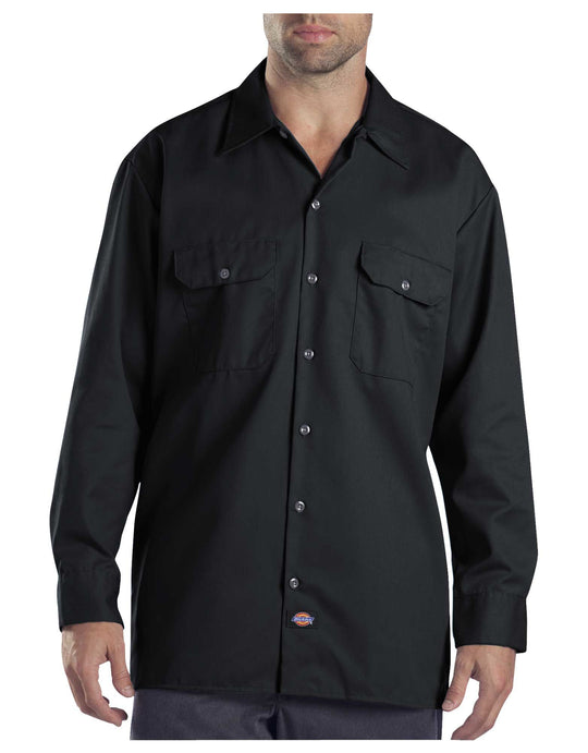 Dickies Mens Long-Sleeve Work Shirt