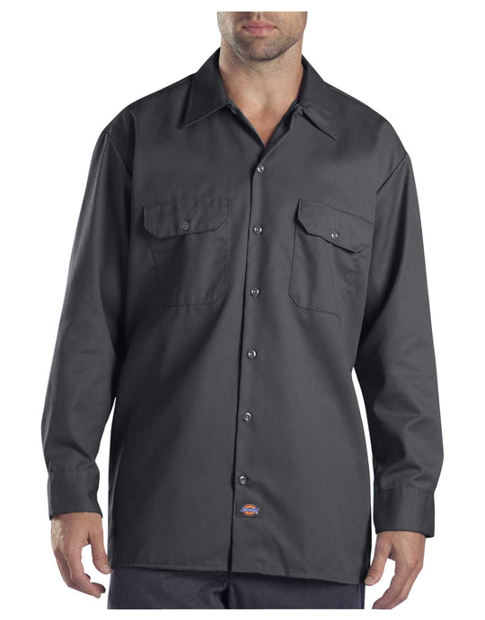 Dickies Mens Long-Sleeve Work Shirt