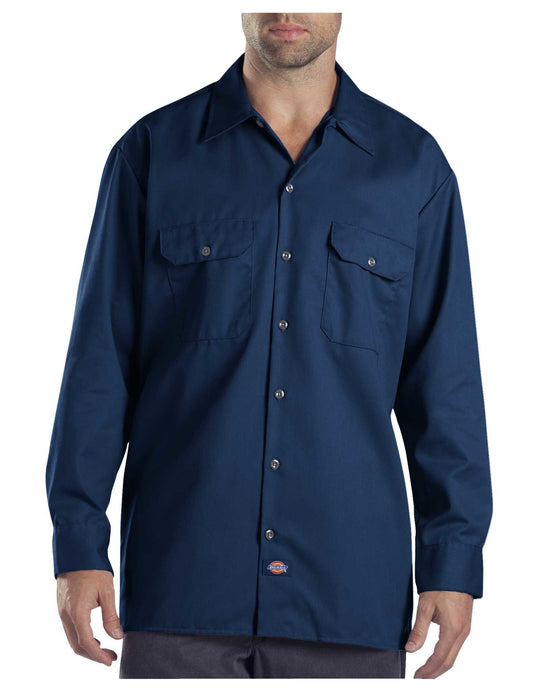 Dickies Mens Long-Sleeve Work Shirt