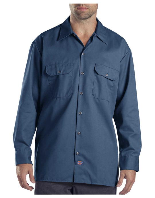Dickies Mens Long-Sleeve Work Shirt
