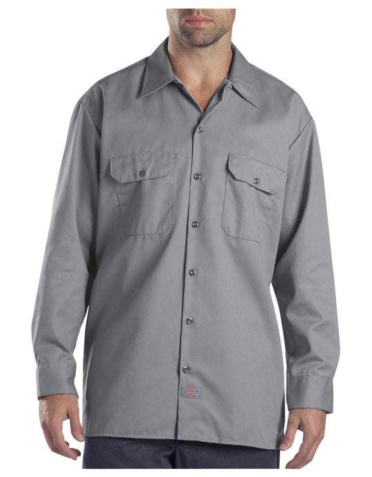 Dickies Mens Long-Sleeve Work Shirt