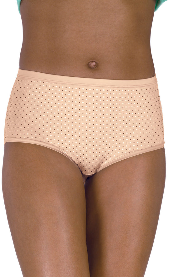 Barely There We've Got You Covered Microfiber w/ Satin Modern Brief 2-Pk