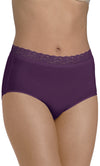 Barely There We've Got You Covered Microfiber w/ Lace Modern Brief 2-Pk