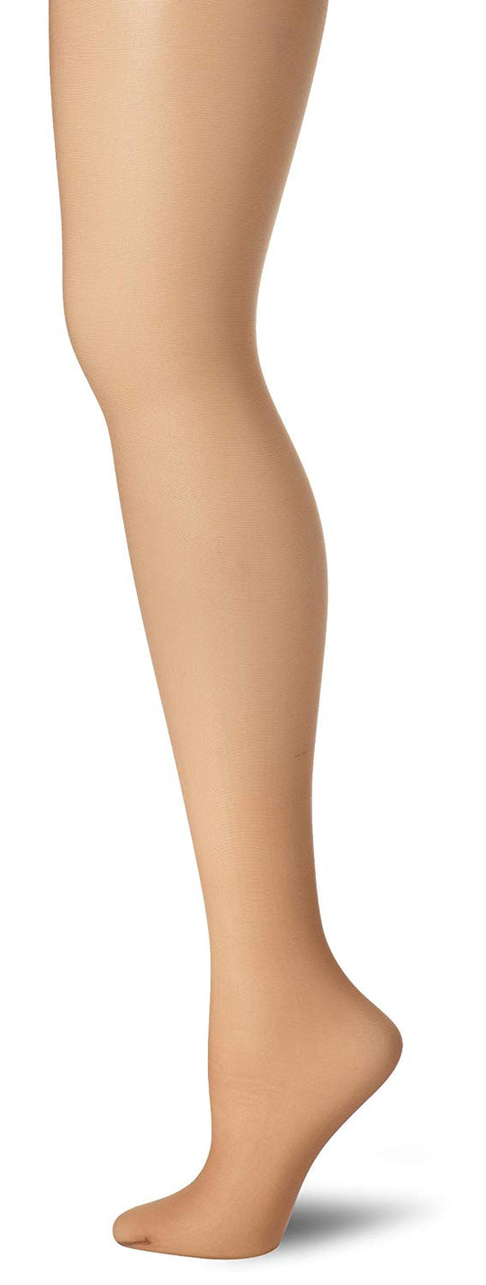 Hanes Womens Silk Reflections Silky Sheer Non-Control Top Sheer Toe 6-Pack