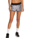Champion Womens Print Sport Shorts, XL, Offset Leopard White