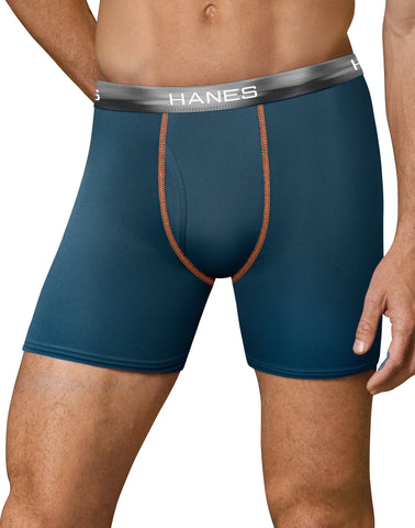 Hanes Mens Sport FreshIQ X-Temp Boxer Briefs 3-Pack 2XL