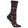 Hot Sox Womens Dogs and Milkshake Sock