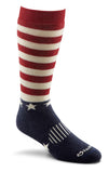 Fox River Old Glory Adult Cold Weather Medium weight Over-the-calf Socks