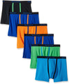 Fruit of the Loom Boys 5 Pack Breathable Boxer Brief Underwear