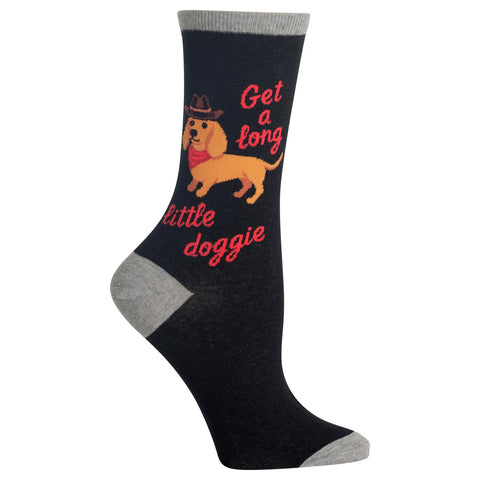 Hot Sox Womens Get a Long Little Doggie Socks