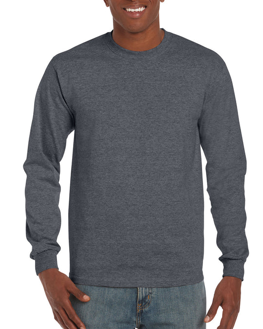 Gildan Mens DryBlend Long Sleeve T-Shirt, XL, Sport Grey