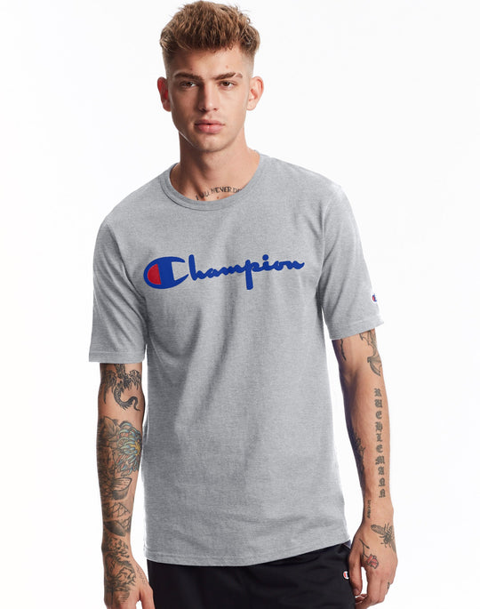 Champion Life Mens Short-Sleeve Tee, 2XL, White