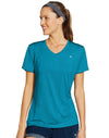 Champion Vapor® Women`s Stripe V-Neck Tee