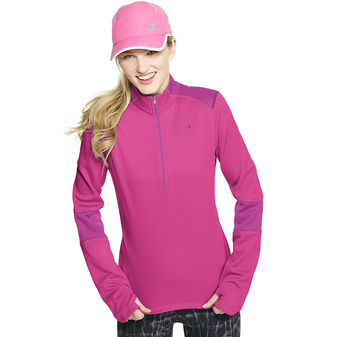 Champion Women`s PowerTrain Tech Fleece 1/4 Zip Pullover