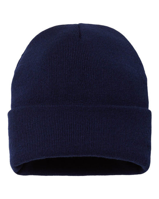 Sportsman Sherpa Lined 12 Knit, One Size, Navy