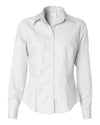 Van Heusen Womens Silky Poplin Shirt, XL, White
