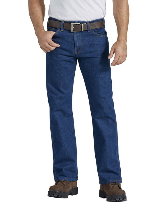 Dickies Mens FLEX Active Waist 5-Pocket Regular Fit Jeans