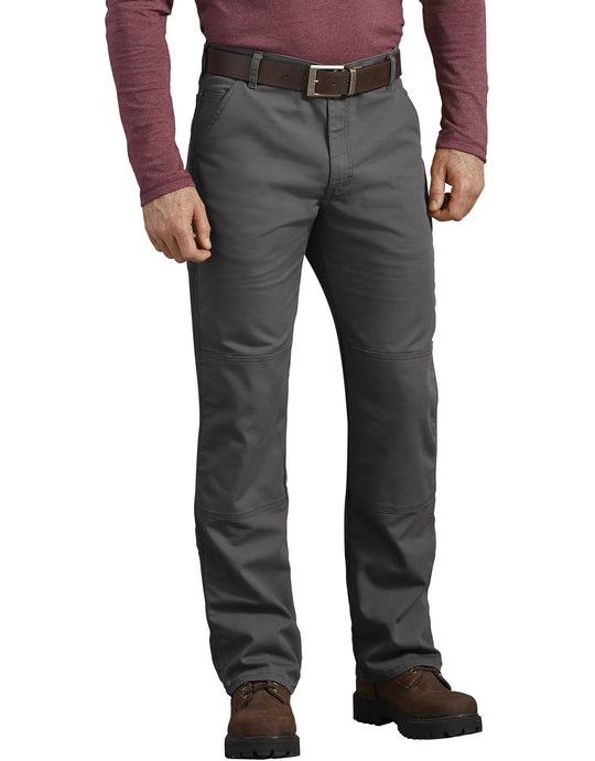 Dickies Mens FLEX Regular Fit Duck Double Knee Pants