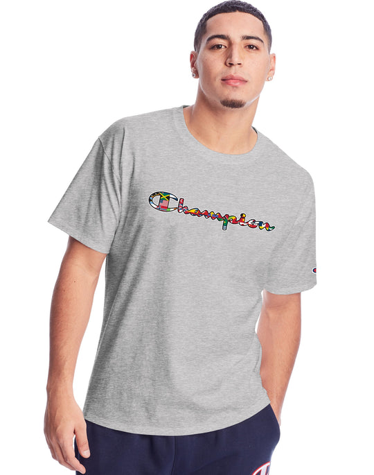 Champion Mens Classic Short-Sleeve Jersey Tee